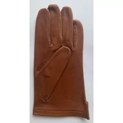 Gants en cuir de Mi-saison - Marron clair