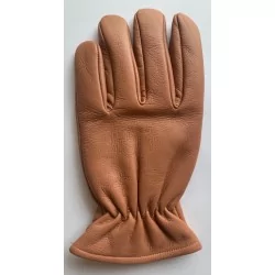 Gants en cuir marron clair - Gants hiver