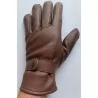 Gants en cuir hiver - Marron