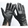 Gants cuir 100% noir