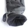 Gants cuir noir 100 %