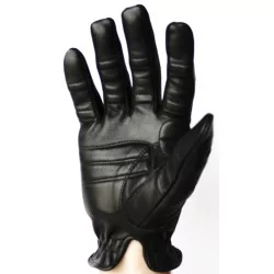 Gants fins, cuir 100 % noir