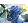 Gants fins, cuir 100 % noir