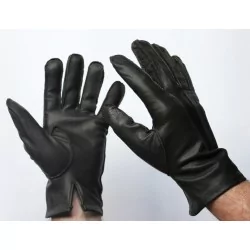 gants 100 % cuir  marron