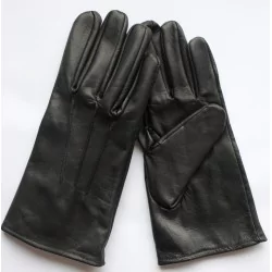 gants fins, 100 % cuir - mi-saison