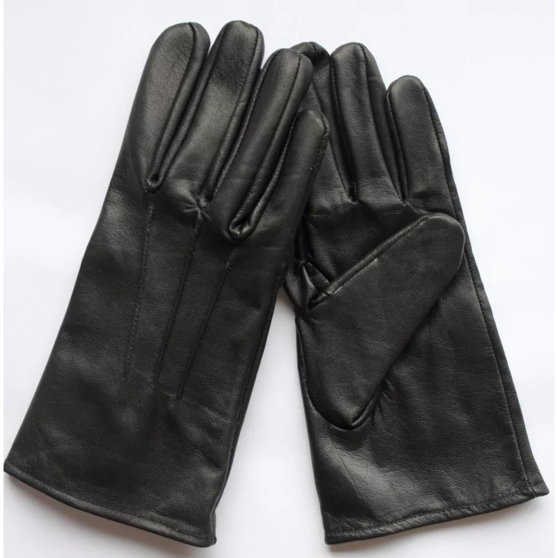 gants fins, 100 % cuir  - mi-saison