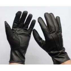 gants fins, 100 % cuir  - mi-saison