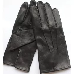 gants fins, 100 % cuir  - mi-saison