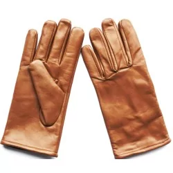 Gants fins cuir 100% - hiver