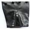 Gants 100 % cuir Noir 