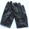 Gants fins, cuir 100 %  noir