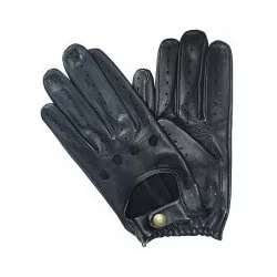 Gants fins, cuir 100 %  noir