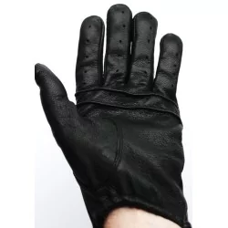 Gants fins, cuir 100 %  noir