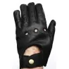 Gants fins, cuir 100 %  noir