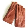 Gant cuir 100% marron