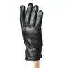 Gants cuir 100 % noir - hiver