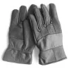 Gants cuir 100% noir