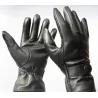 Gants cuir 100% noir