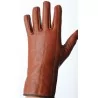 Gants fins cuir  marron 100% - hiver