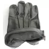 Gants cuir 100% noir