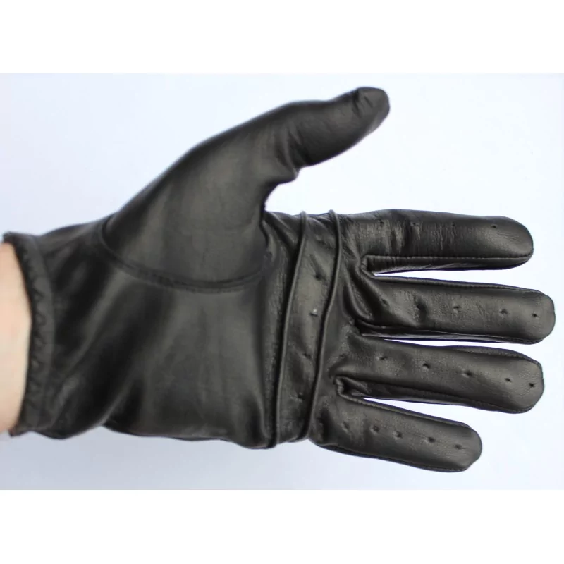 Gants De Voiture En Cuir Swift Racing | Hommes Femmes | Noir Jaune