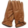 Gants cuir 100% orange