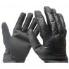 Gants cuir noir