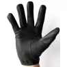 Gants cuir  fin - serré aux poignets