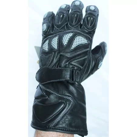 Gants cuir 100% - moto -  hiver