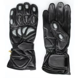 Gants cuir 100% - moto -  hiver