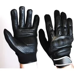 Gants cuir 100% - moto - mi saison