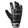 Gants cuir noir  100% - moto -   