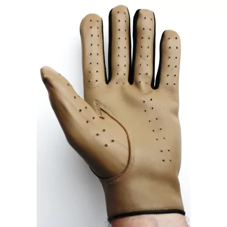 Beaux gants fins cuir à scratch Beaux gants fins cuir à scratch