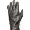 Gants cuir 100 % noir - mi-saison