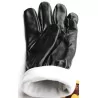 Gants cuir  noir 100% - hiver 
