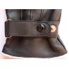 Gants cuir  noir 100% - hiver 