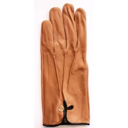 Gants cuir camel - mi saison T 9 et 9,5