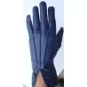 Gants cuir bleus - mi saison 