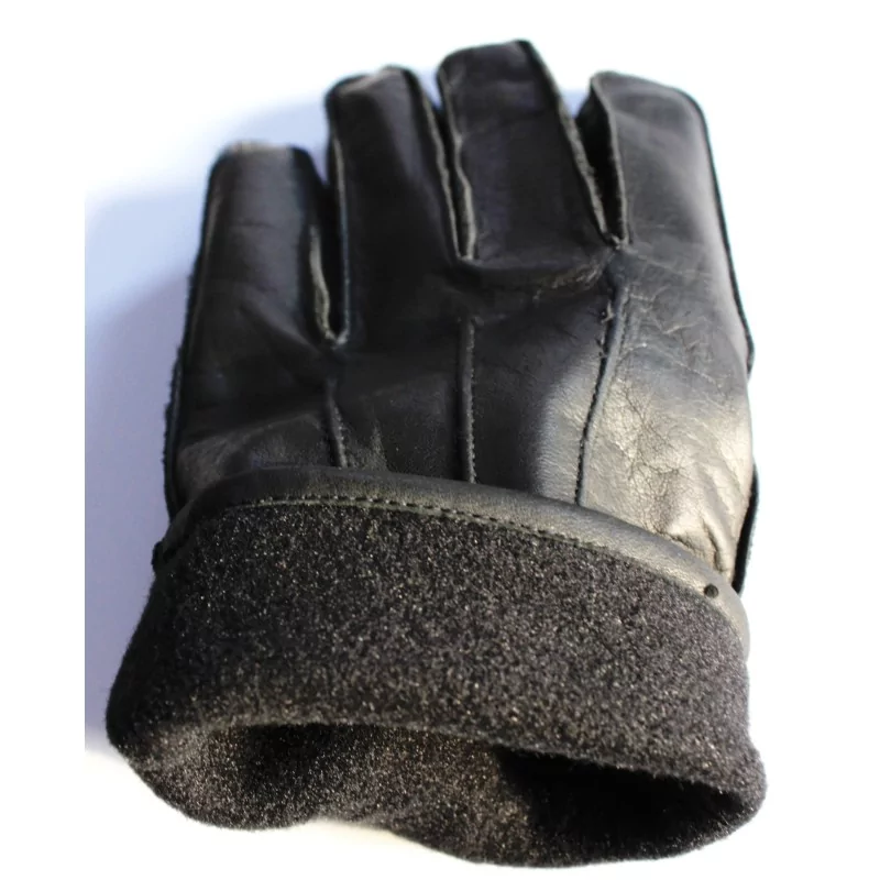 Gants Homme Noir - gants en cuir noir homme | PAUL MARIUS
