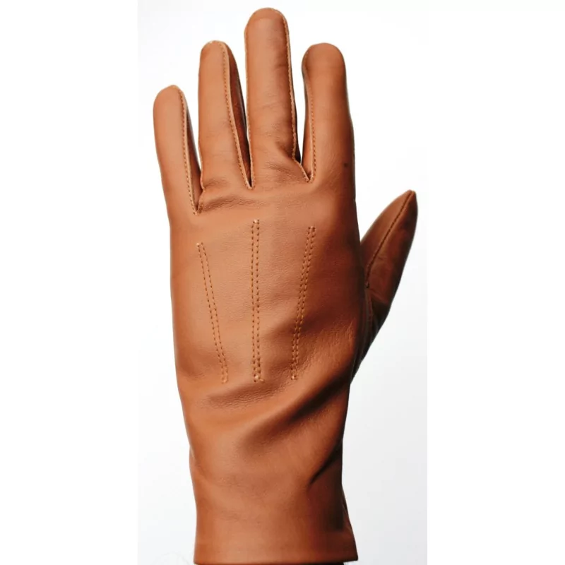 Gants Cuir Femme - Marron