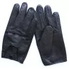 Gants cuir fin noir - agneau