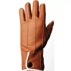 Gants cuir - doublé - hiver