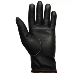 Gants cuir hiver doublé - serré aux poignets