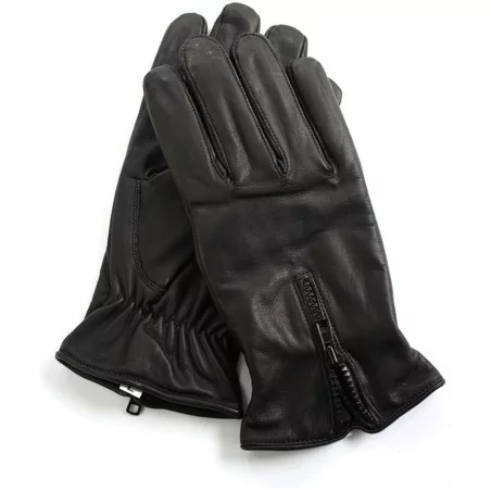 Gant cuir 100% noir Gant cuir 100% noir