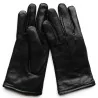 Gants 100 % cuir noir - hiver