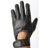 Gants cuir à scratch - mi saison