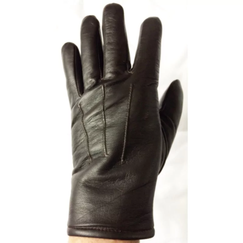 Gants cuir   - hiver