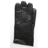 Gants 100 % cuir  NOIR  - hiver