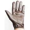 Serrés aux doigts et aux poignets - Gants fins marron foncé