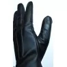 Gants cuir noir - agneau 